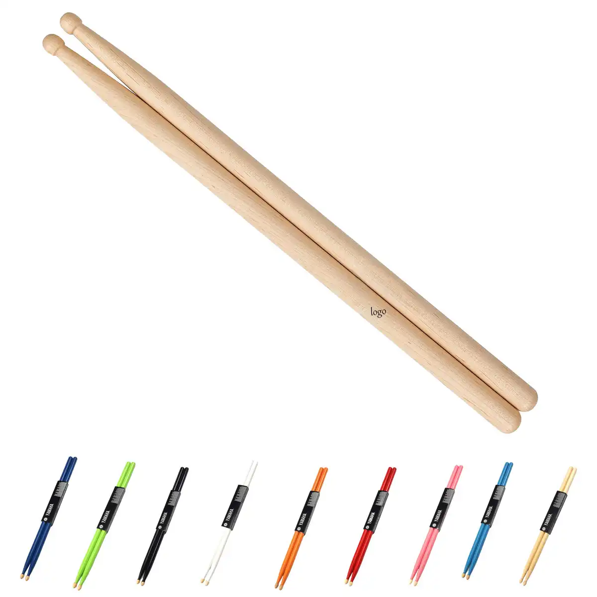 Premium Maple Walnut Drumsticks Pair product detail view