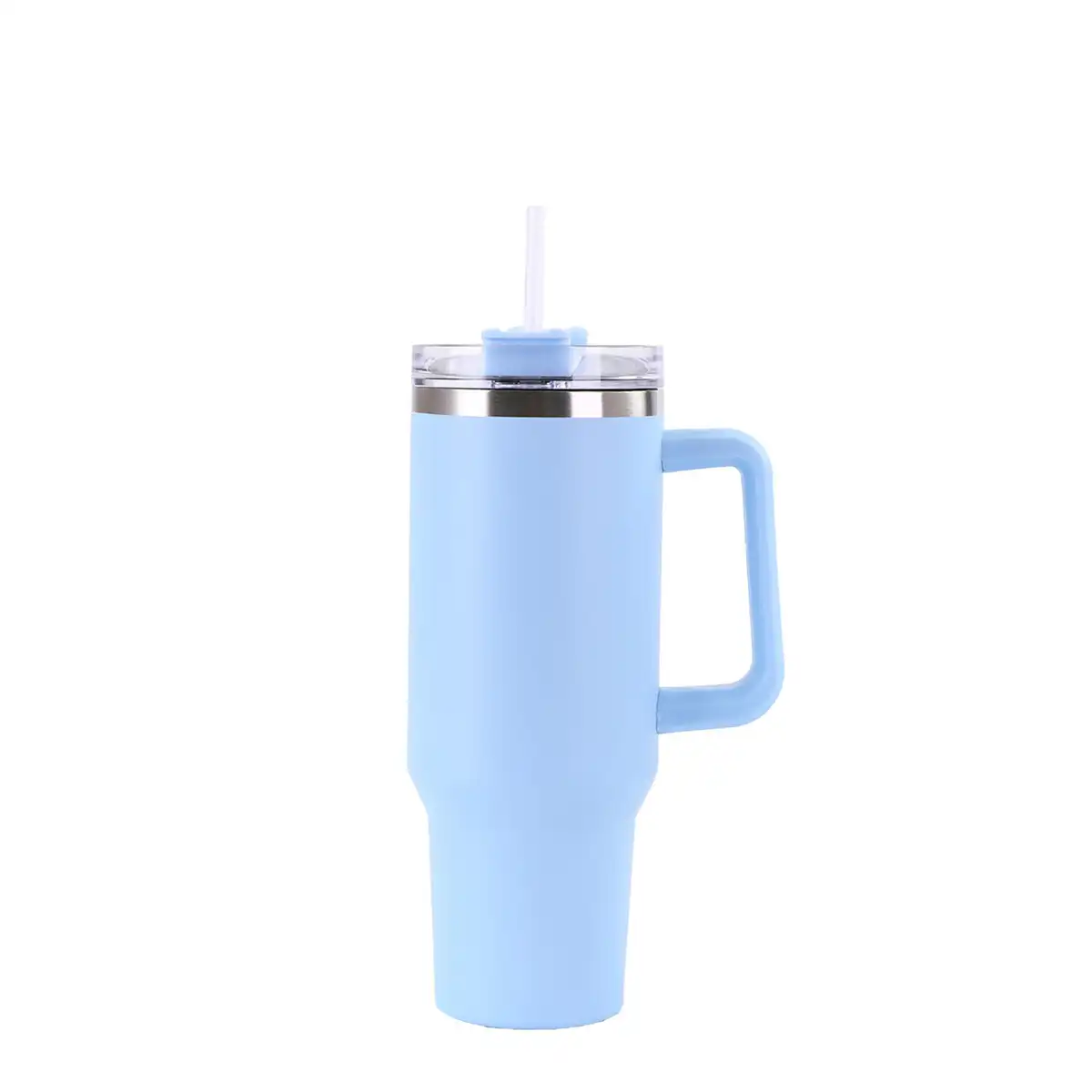 40oz Stainless Steel Tumbler with Straw additional product view