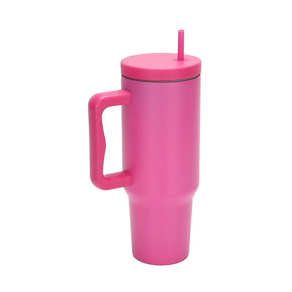 Large Insulated Tumbler with Straw product close-up