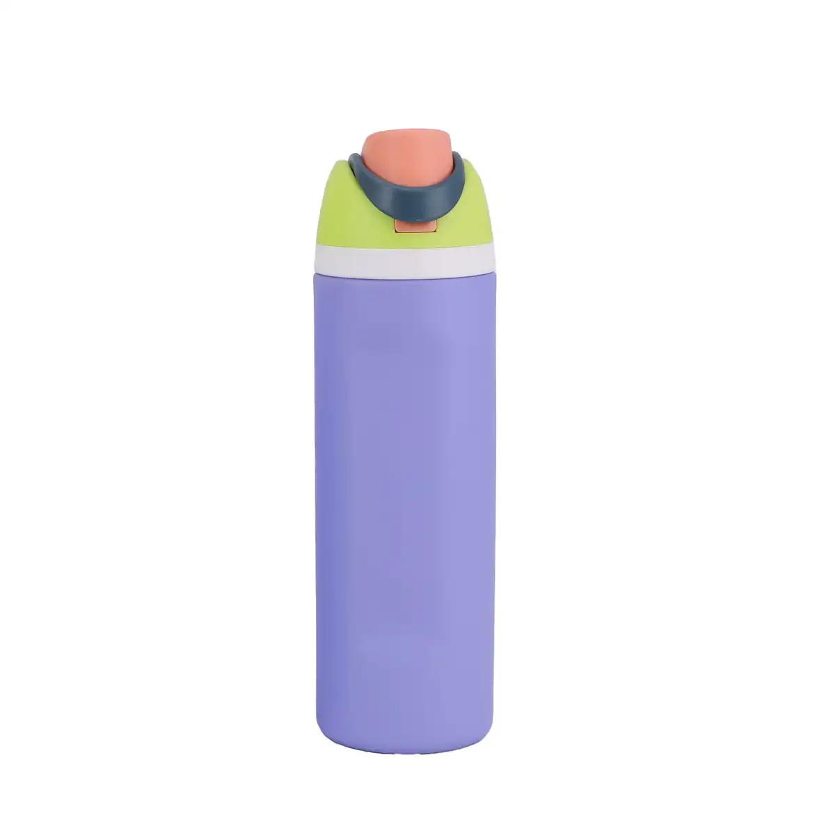 Insulated Steel Water Bottle Straw custom logo imprint view