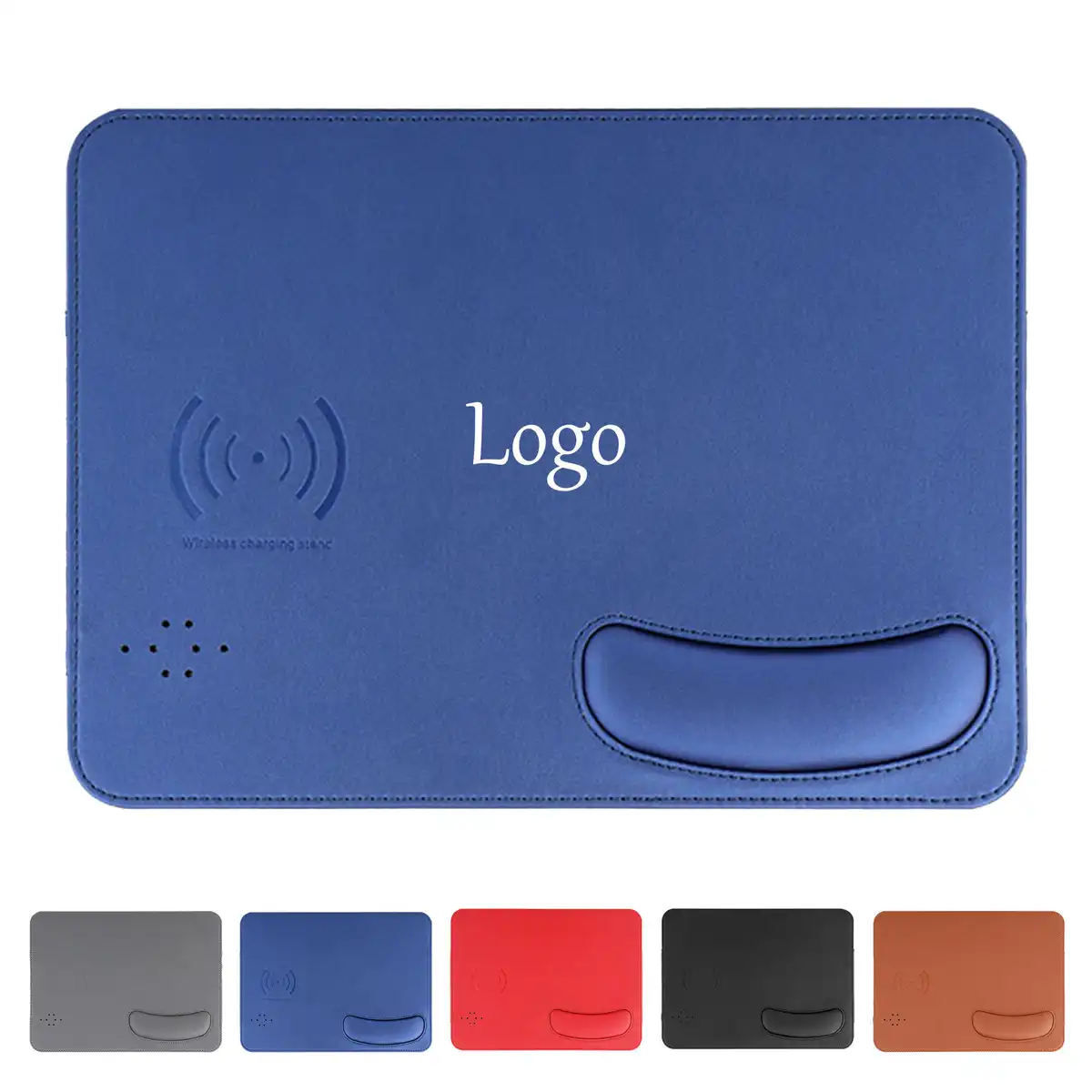 Qi Charging Mouse Pad with Gel Wrist product detail view