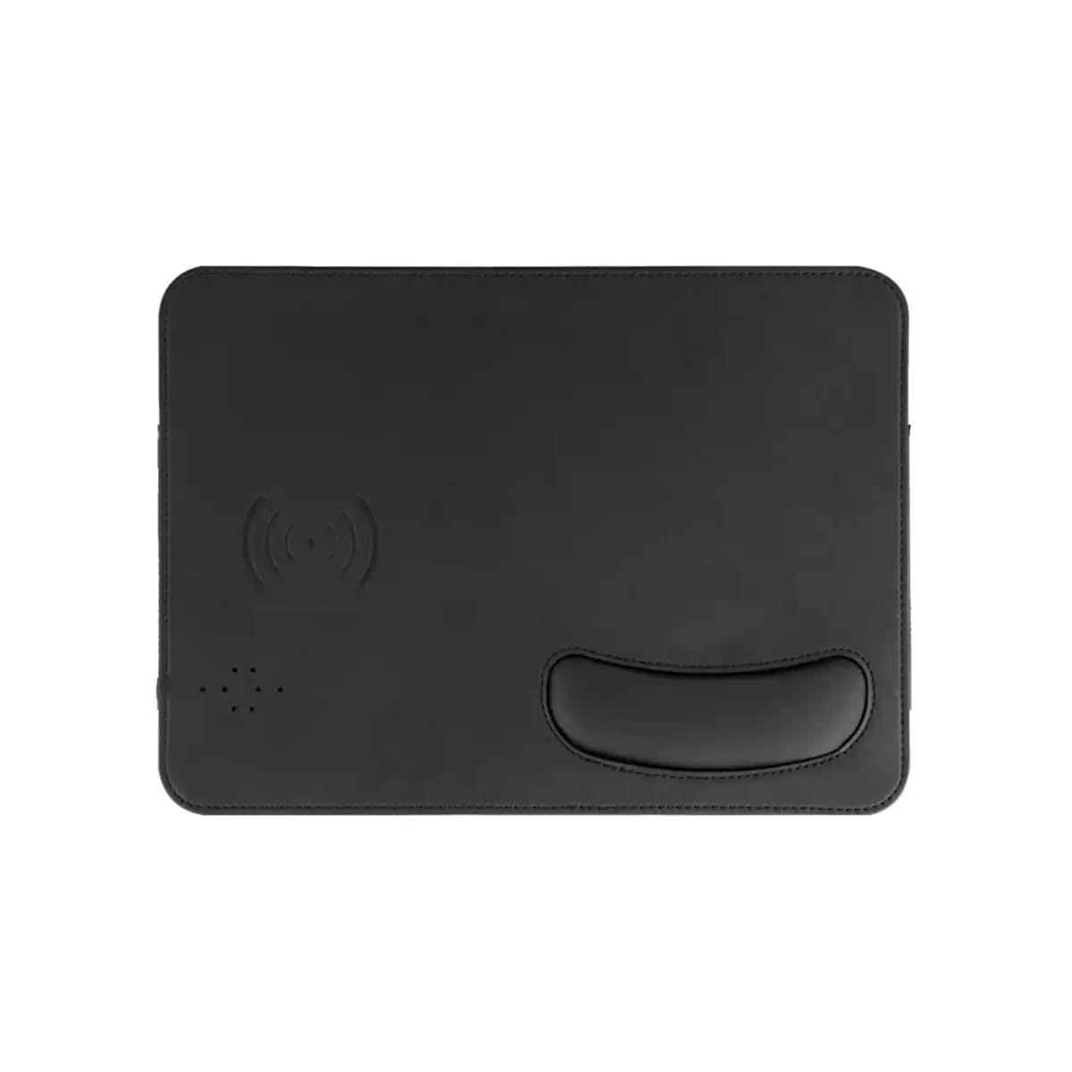 Qi Charging Mouse Pad with Gel Wrist product with accessories
