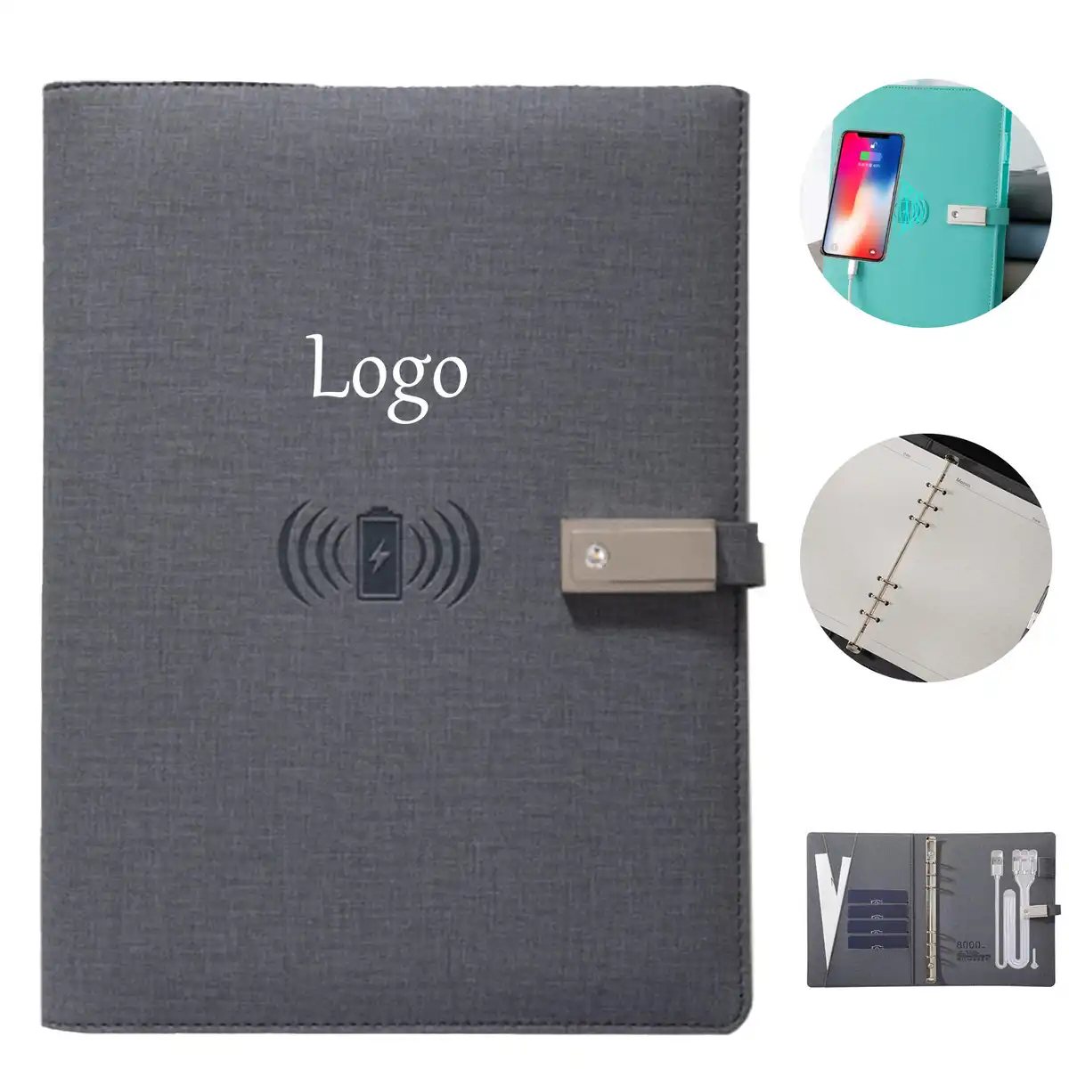 A5 Wireless Charging Smart Notebook