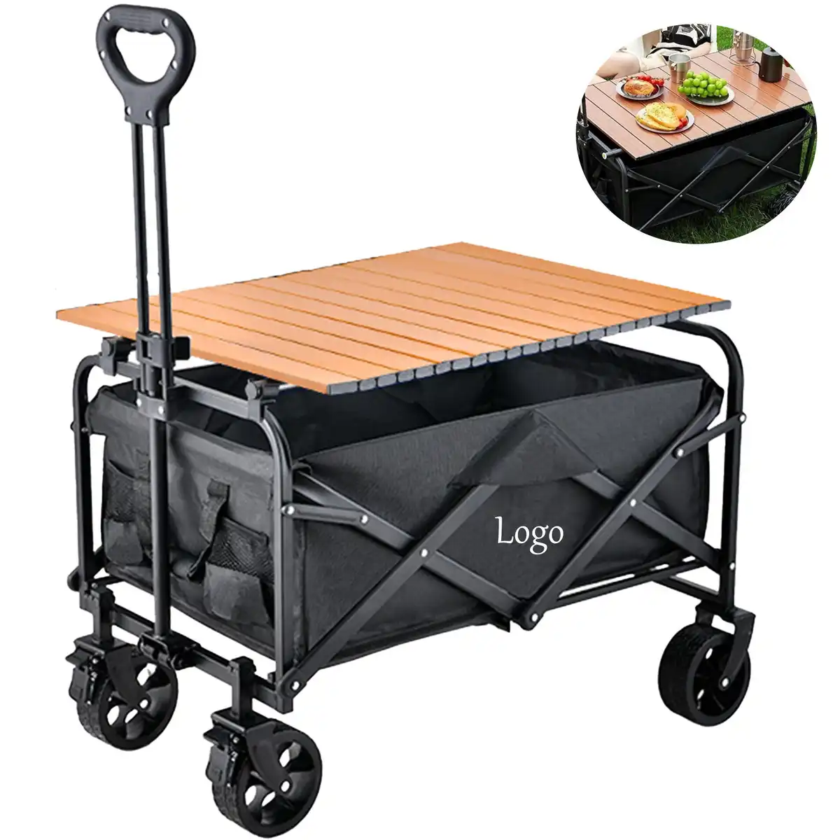 Portable Steel Folding Camping Wagon