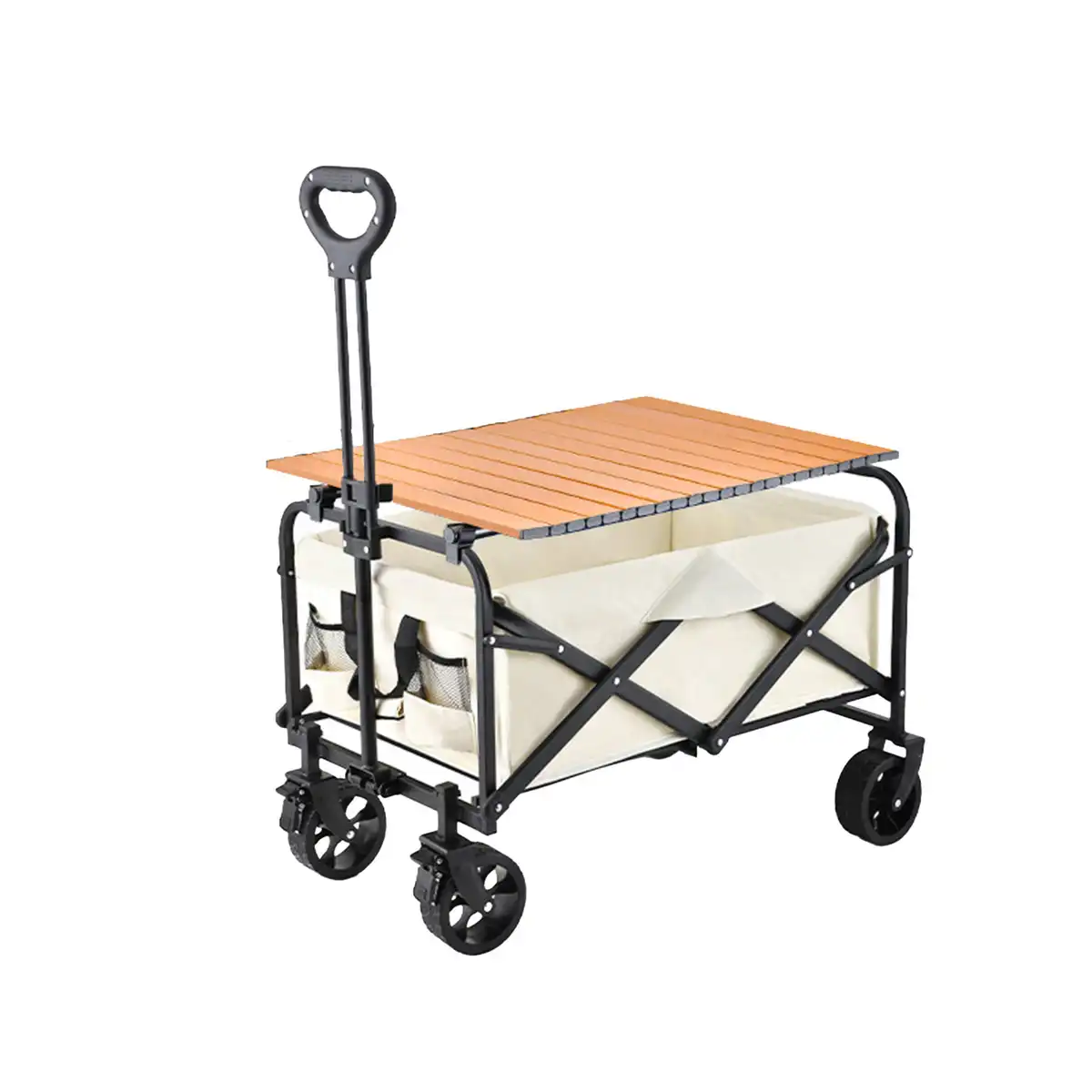 Portable Steel Folding Camping Wagon alternate product angle
