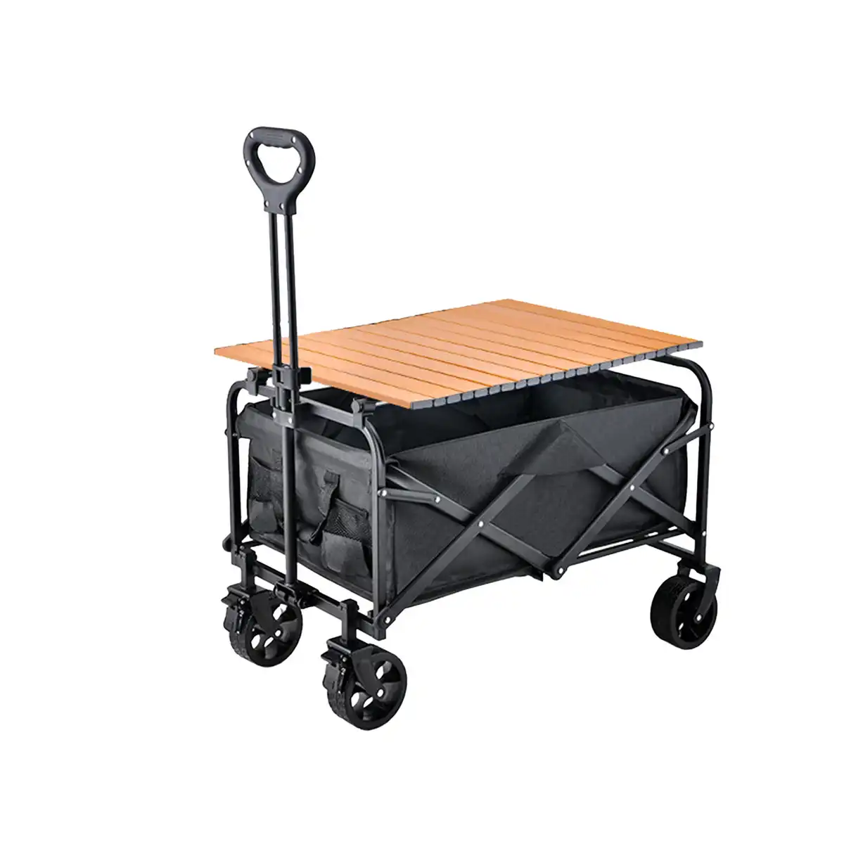 Portable Steel Folding Camping Wagon product close-up