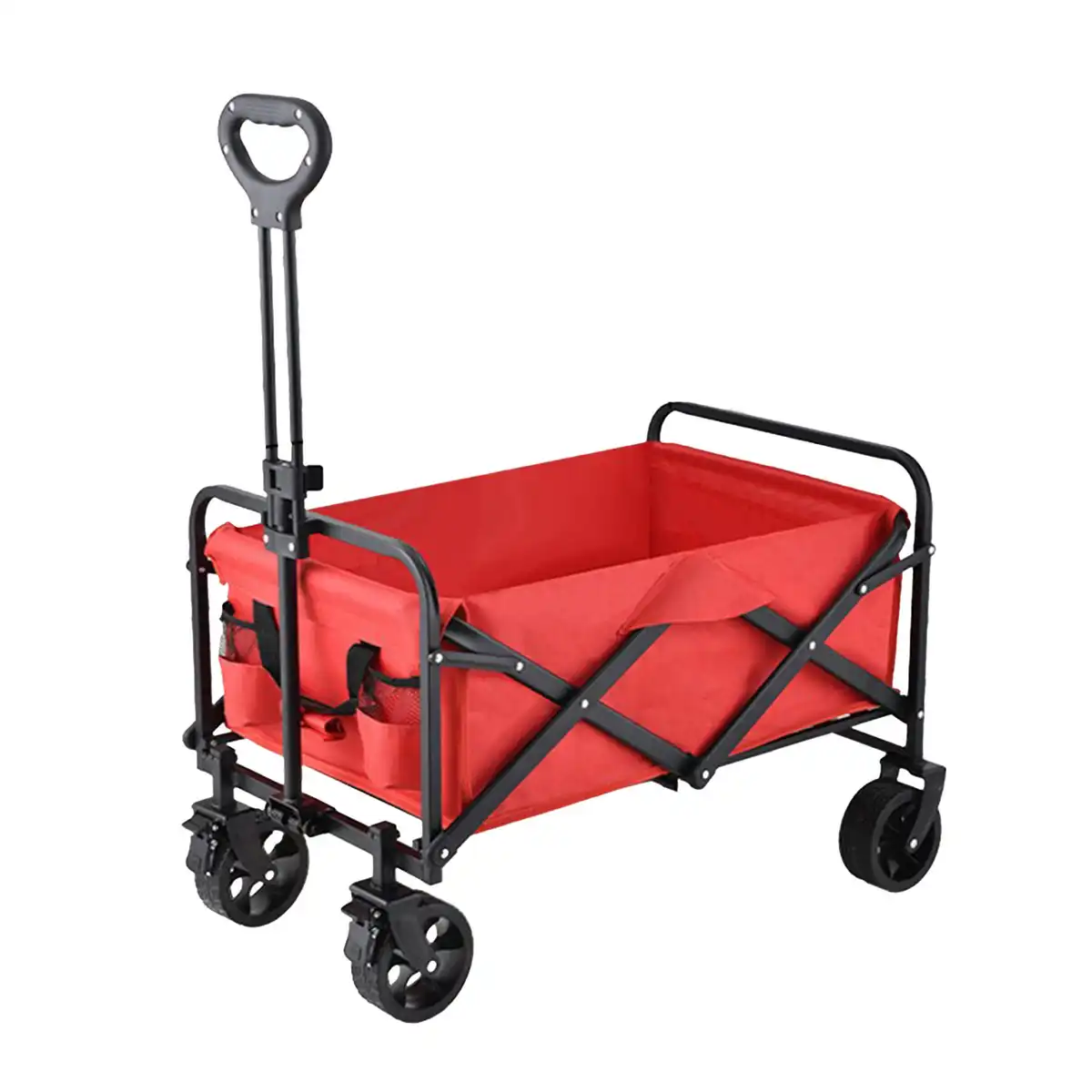 Rugged Steel Folding Camping Wagon alternate product angle