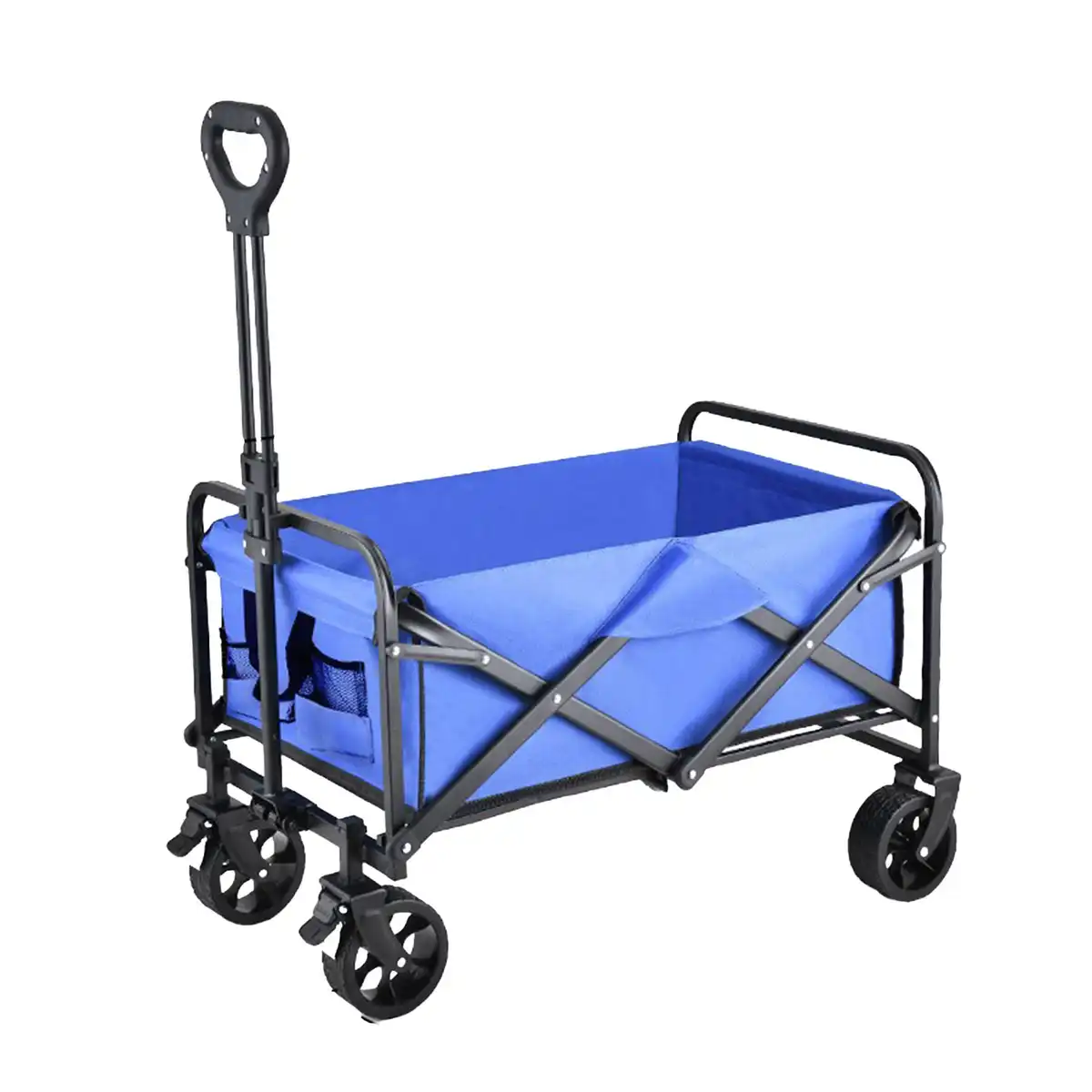 Rugged Steel Folding Camping Wagon product close-up