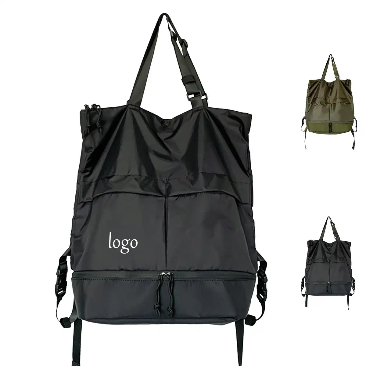 3-in-1 Nylon Travel Backpack product detail view