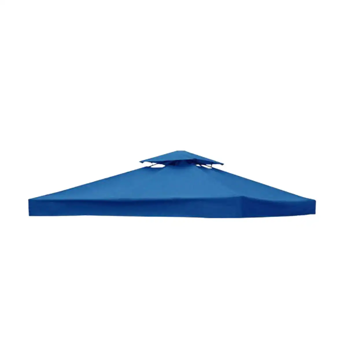 Durable Double Roof Canopy Tarp custom logo imprint view