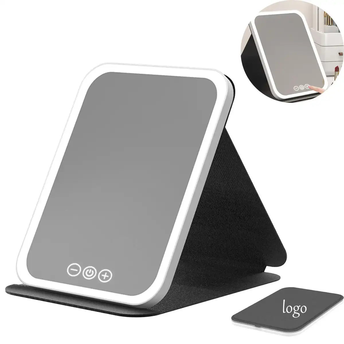 Portable LED Vanity Mirror