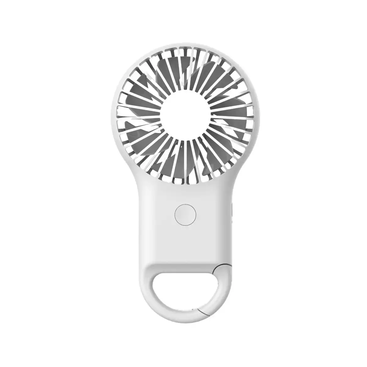 Portable USB Desk Fan custom logo imprint view