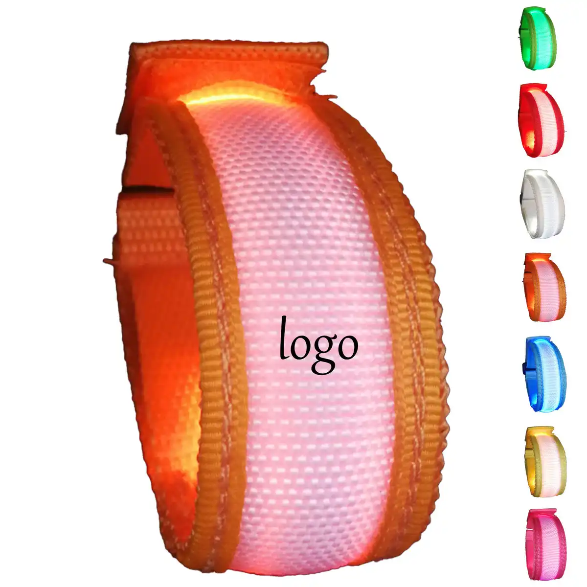 Rechargeable LED Wristband product detail view