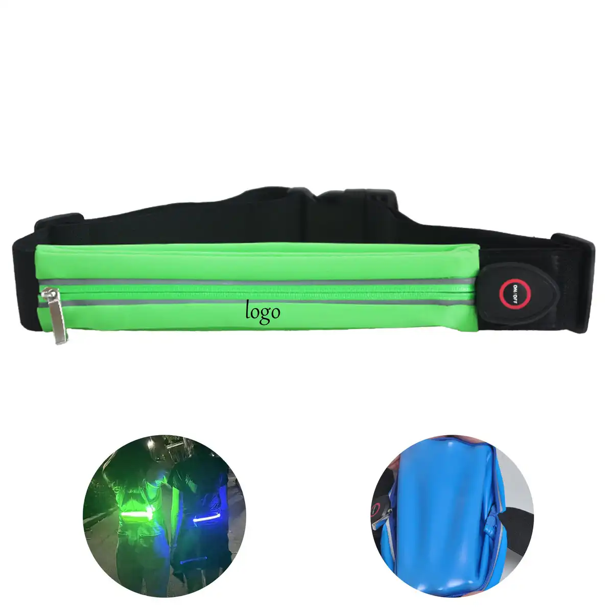 Rechargeable LED Waist Pack