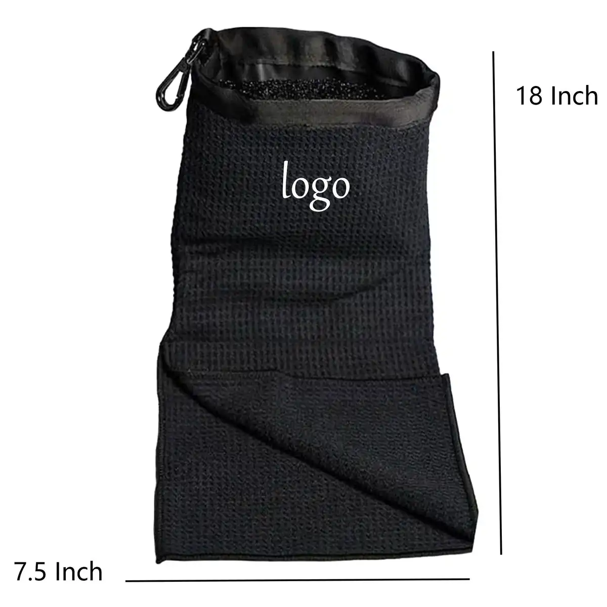 Compact Golf Accessory Organizer Towel product detail view