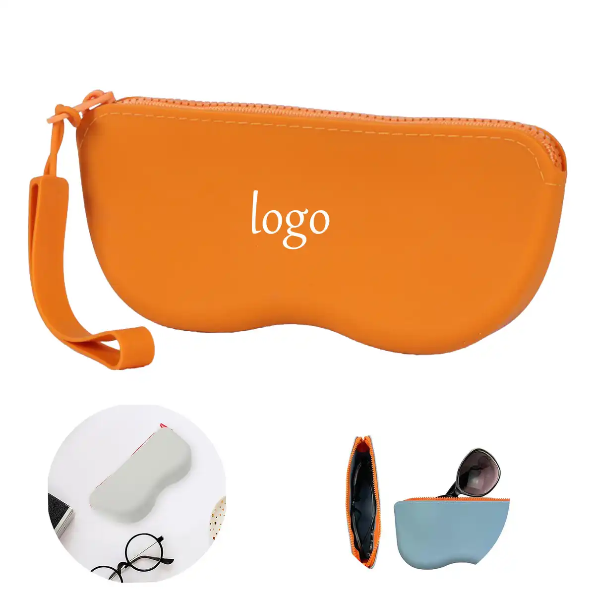 Waterproof Silicone Eyeglass Pouch