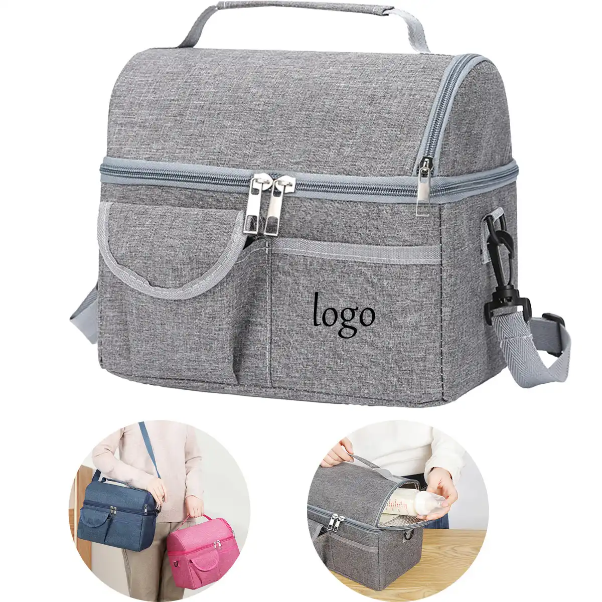 Insulated Waterproof Lunch Tote