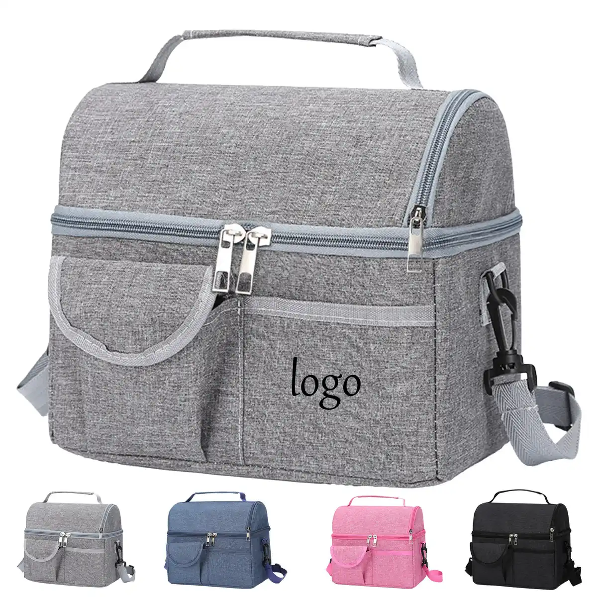 Insulated Waterproof Lunch Tote product detail view