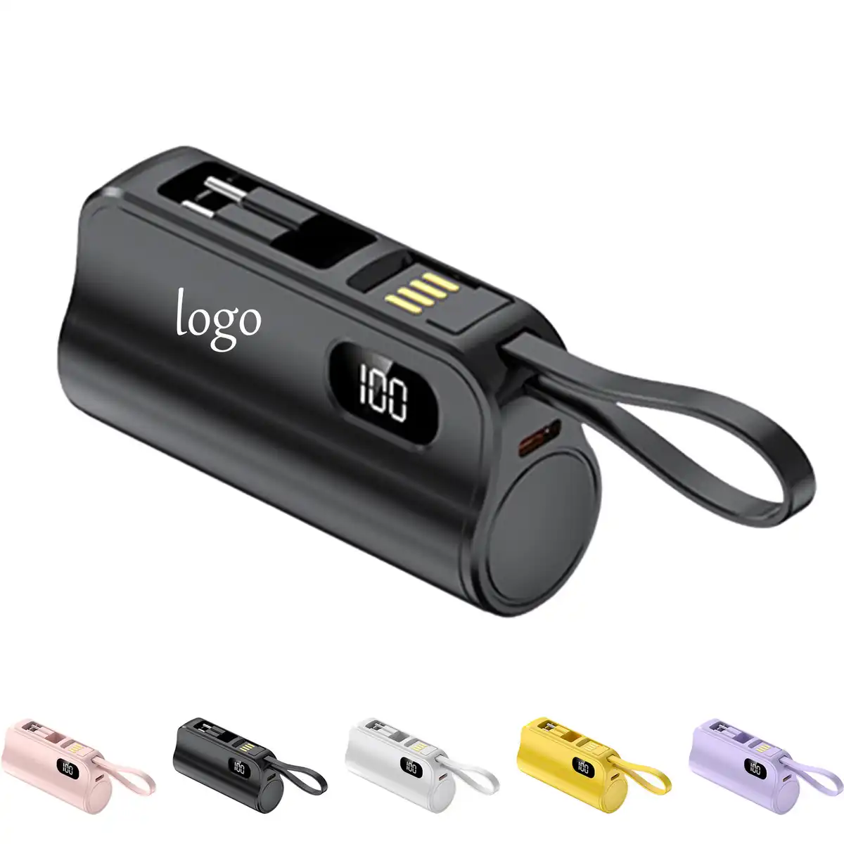 Mini 5000mAh Fast Charging Power Bank product detail view