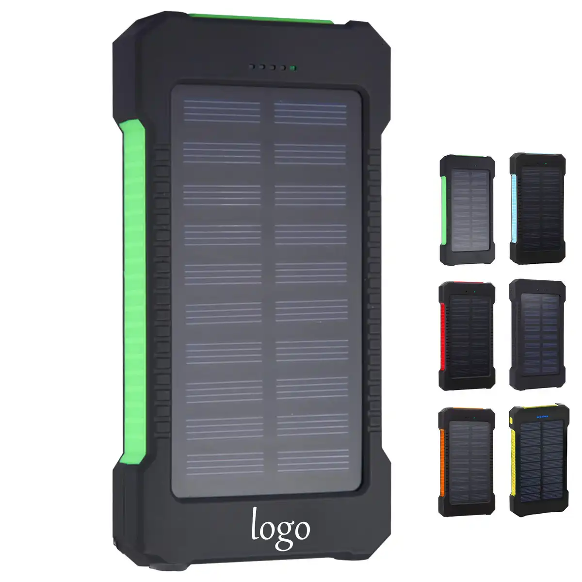 Solar Power Bank with LED Light product detail view