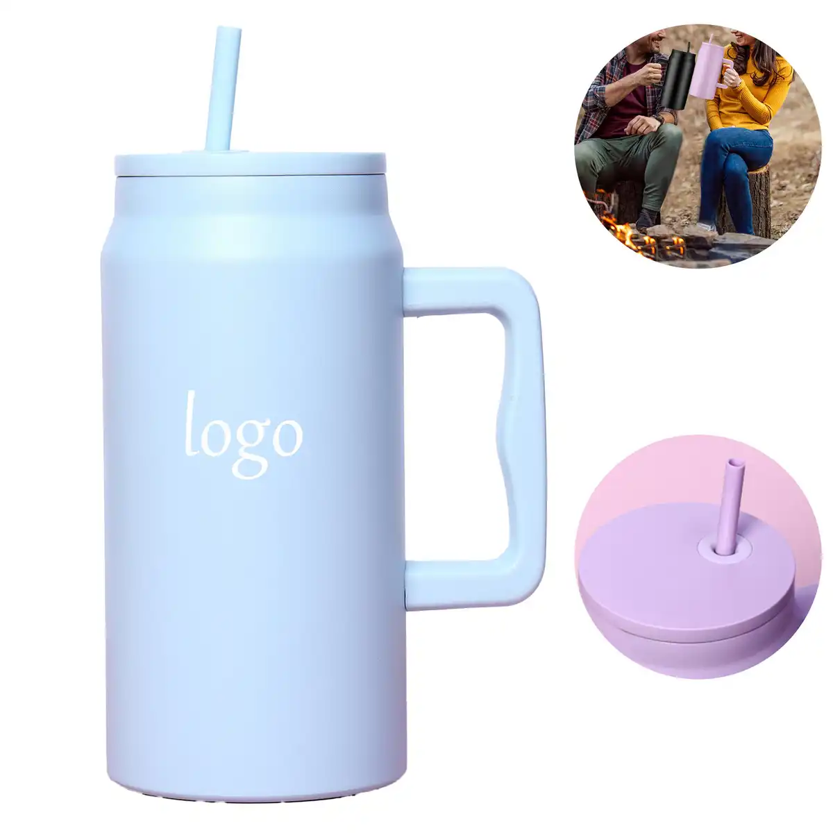 50oz Insulated Tumbler with Handle