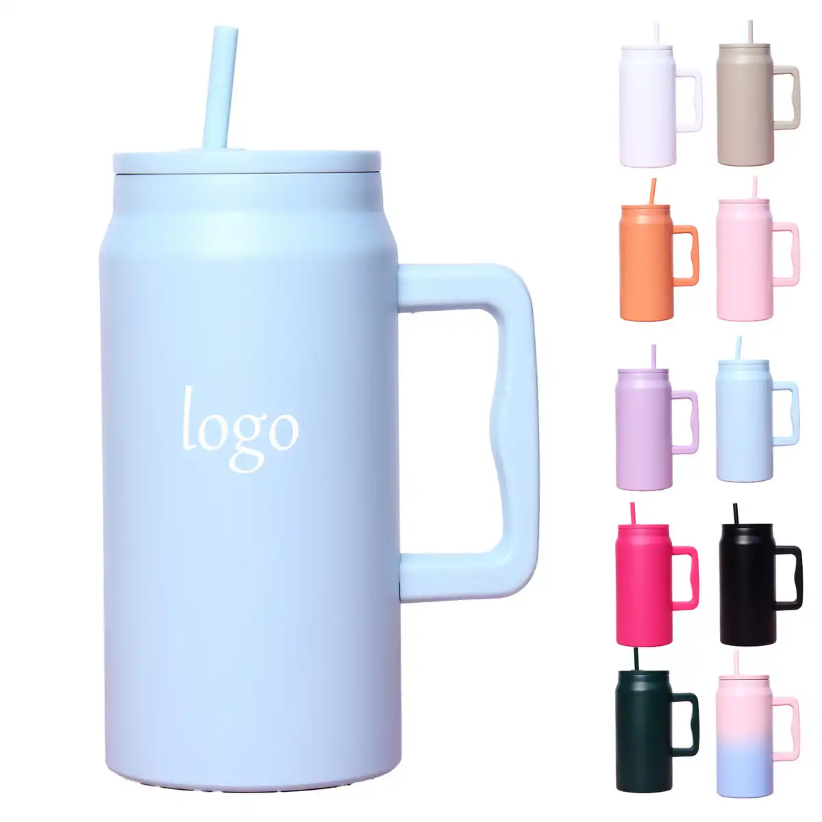 50oz Insulated Tumbler with Handle product detail view