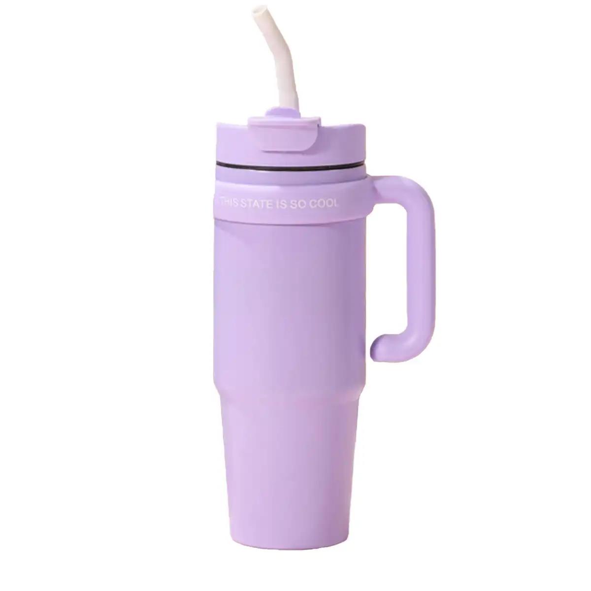 30oz Insulated Tumbler with Handle alternate product angle