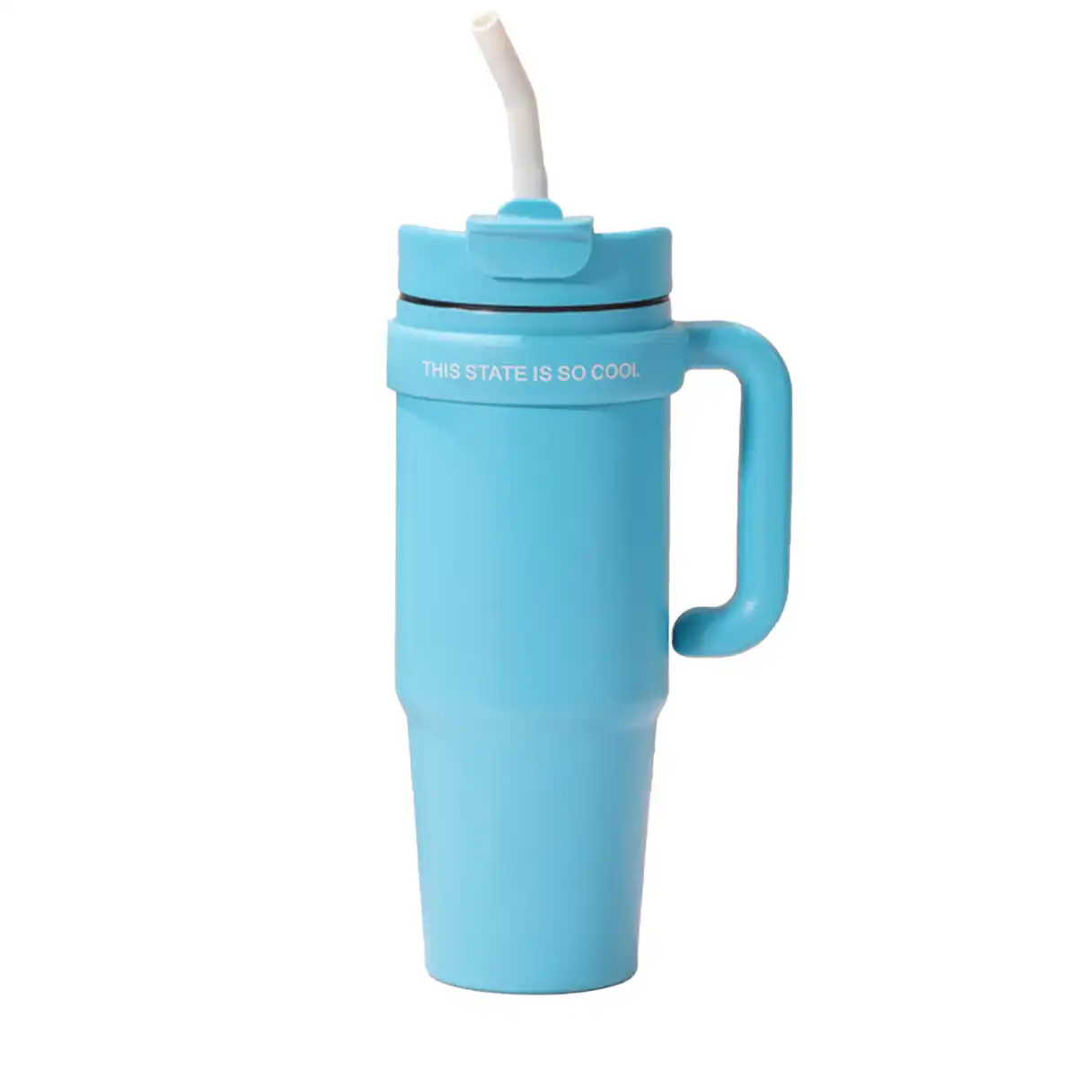 30oz Insulated Tumbler with Handle product close-up