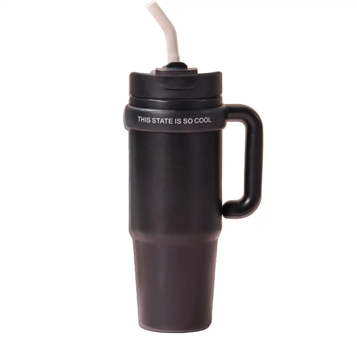 30oz Insulated Tumbler with Handle product in use