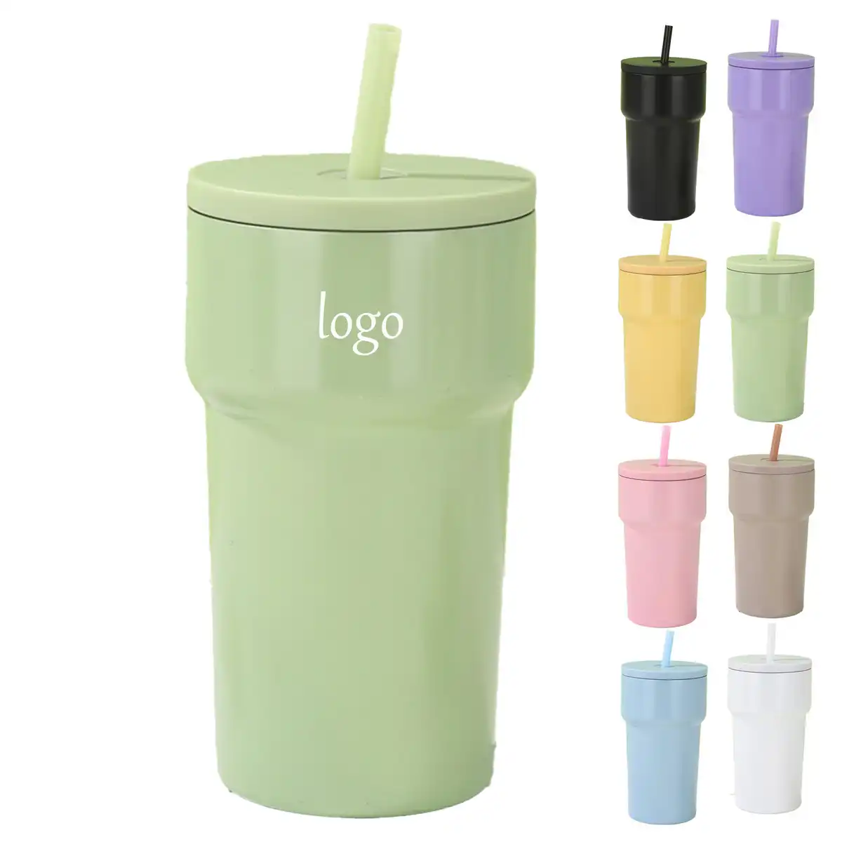 Insulated Stainless Steel Tumbler 16oz product detail view