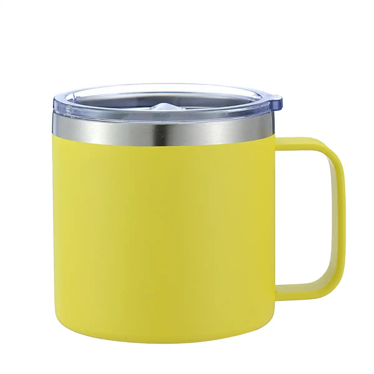 Insulated Stainless Steel Travel Mug 14oz alternate product angle