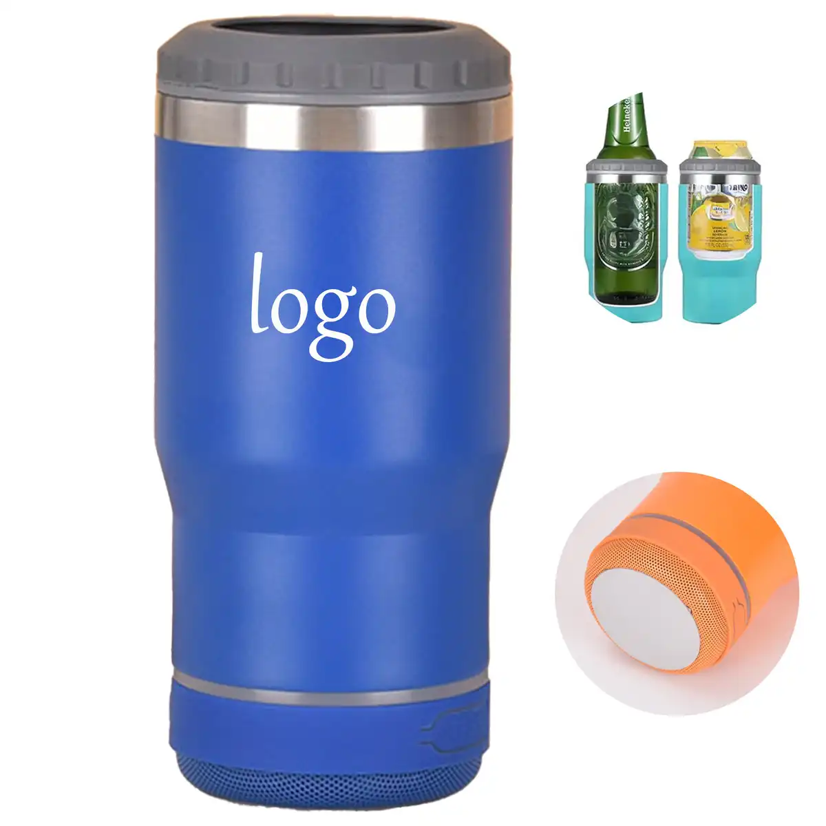 Bluetooth Speaker Insulated Travel Mug