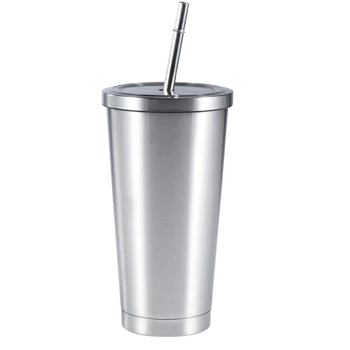 Insulated Stainless Steel Travel Tumbler product with accessories