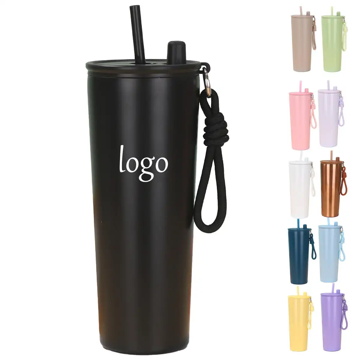 25oz Insulated Straw Tumbler product detail view