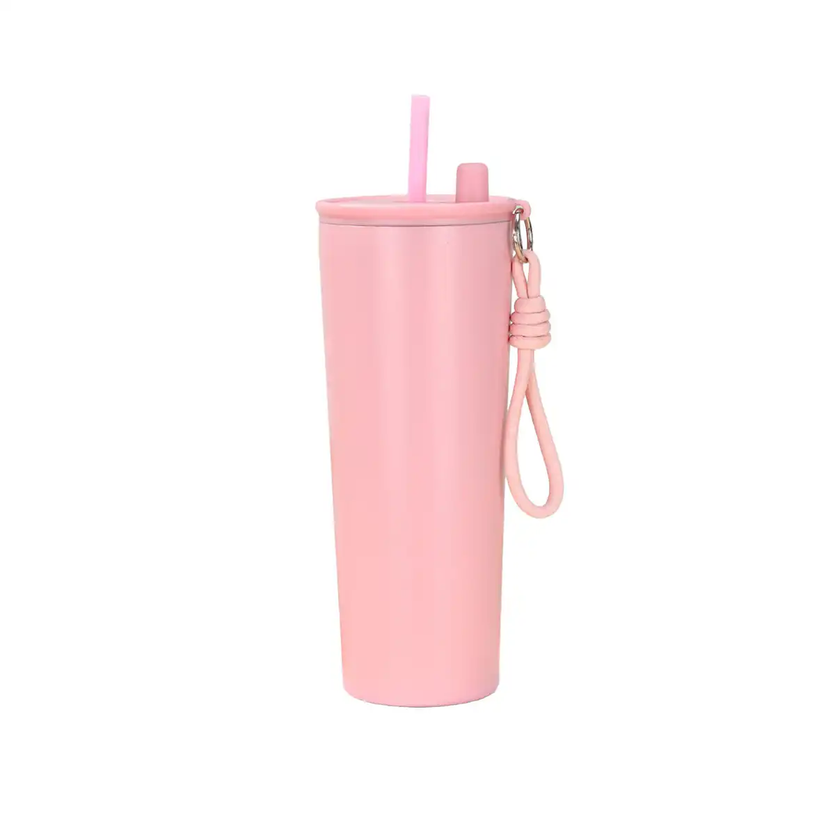 25oz Insulated Straw Tumbler custom logo imprint view