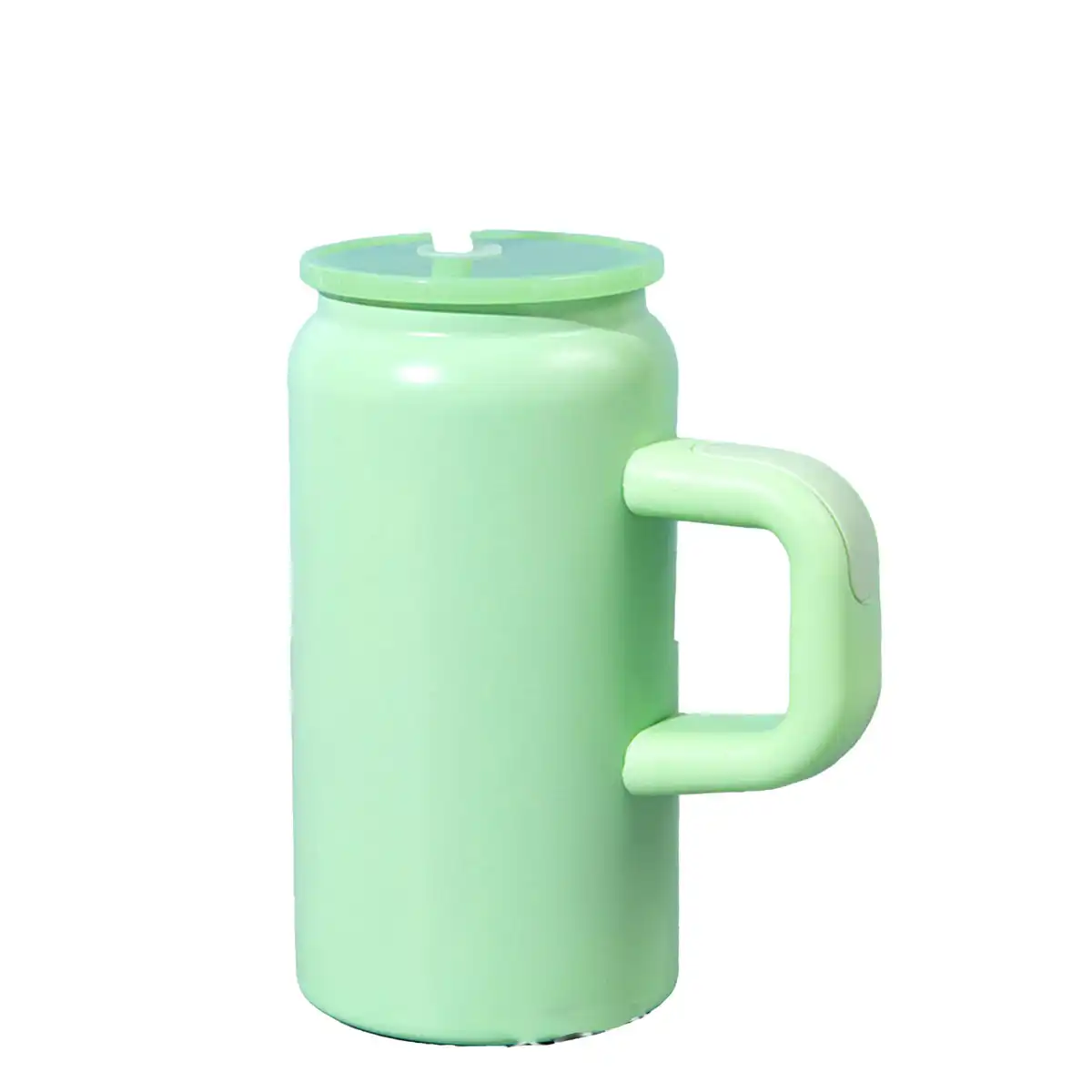 Retro Insulated Tumbler with Straw alternate product angle