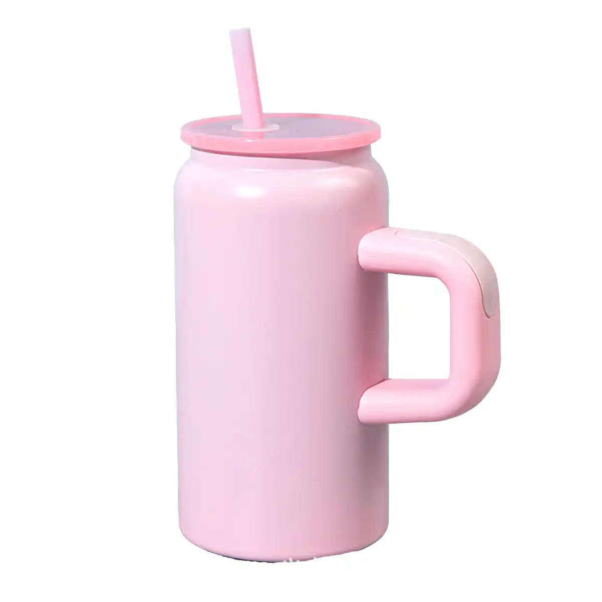 Retro Insulated Tumbler with Straw product close-up