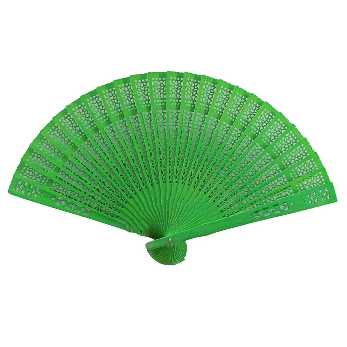 Elegant Wooden Folding Fan additional product view