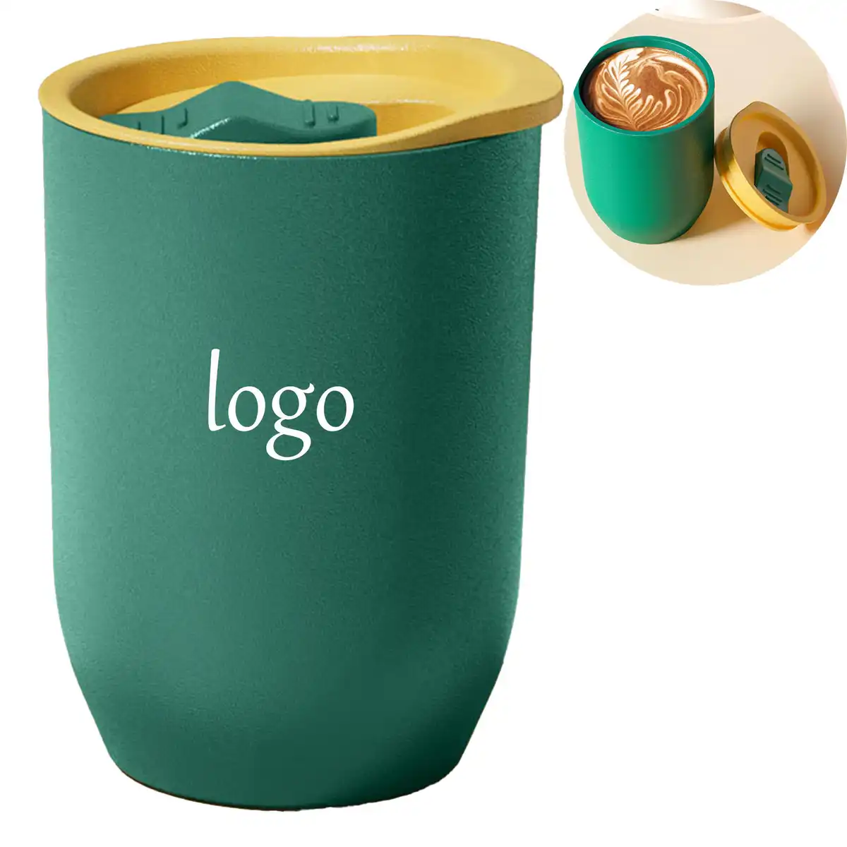 Eggshell Plastic Water Cup