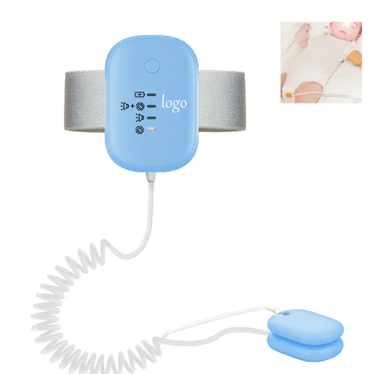 Magnetic Bedwetting Alarm with Loud Sound