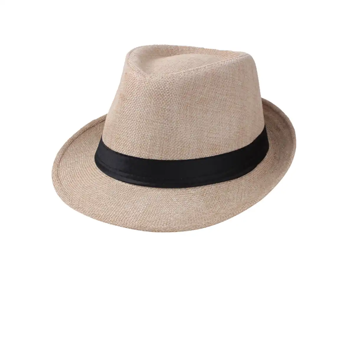 Men's Breathable Linen Fedora additional product view