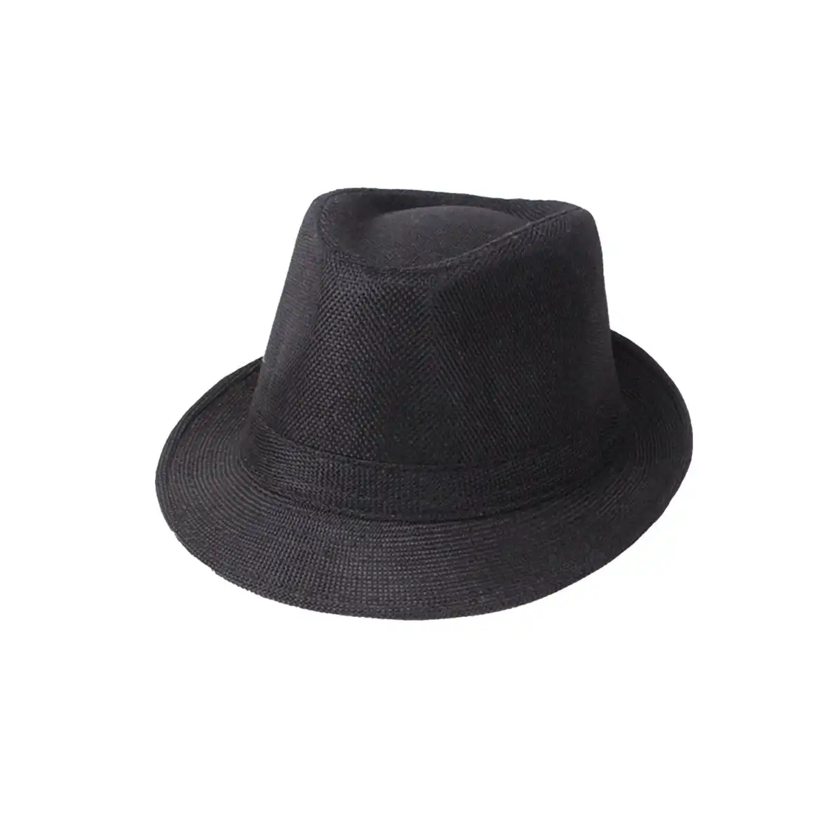 Men's Breathable Linen Fedora product in use