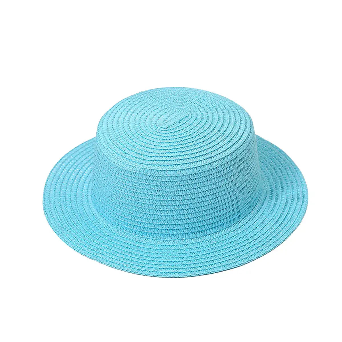 Flat Top Straw Hat UV Protection additional product view