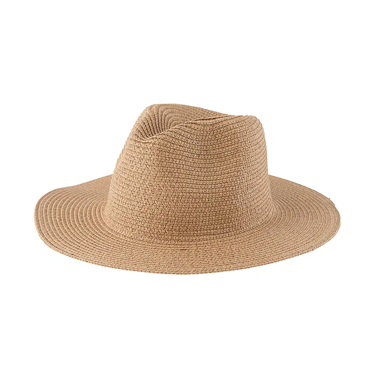 Elegant Straw Panama Sun Hat alternate product angle