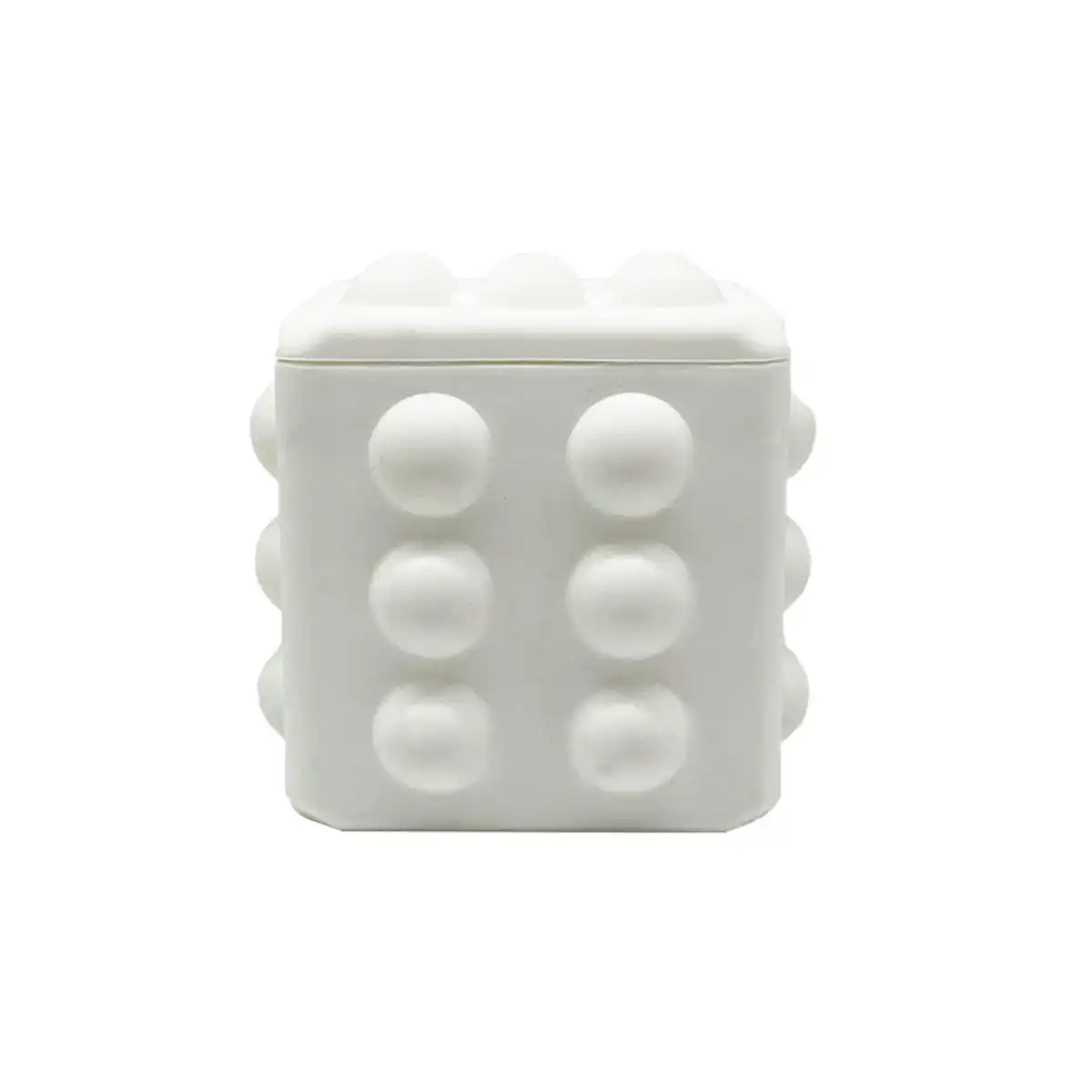 Silicone Pop Fidget Square product with accessories