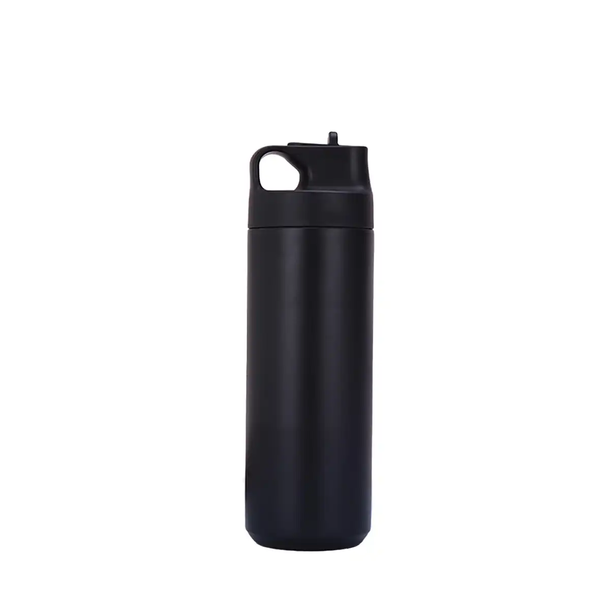 Insulated Steel Sports Bottle with Straw product with accessories