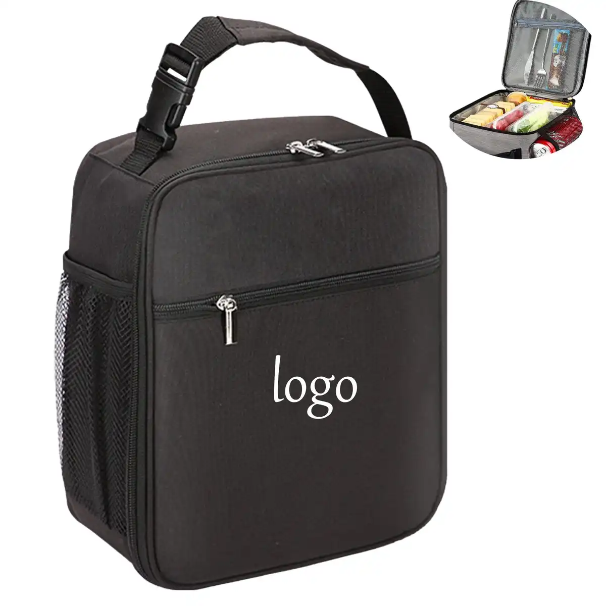Insulated Cooler Bag with Reinforced Handles