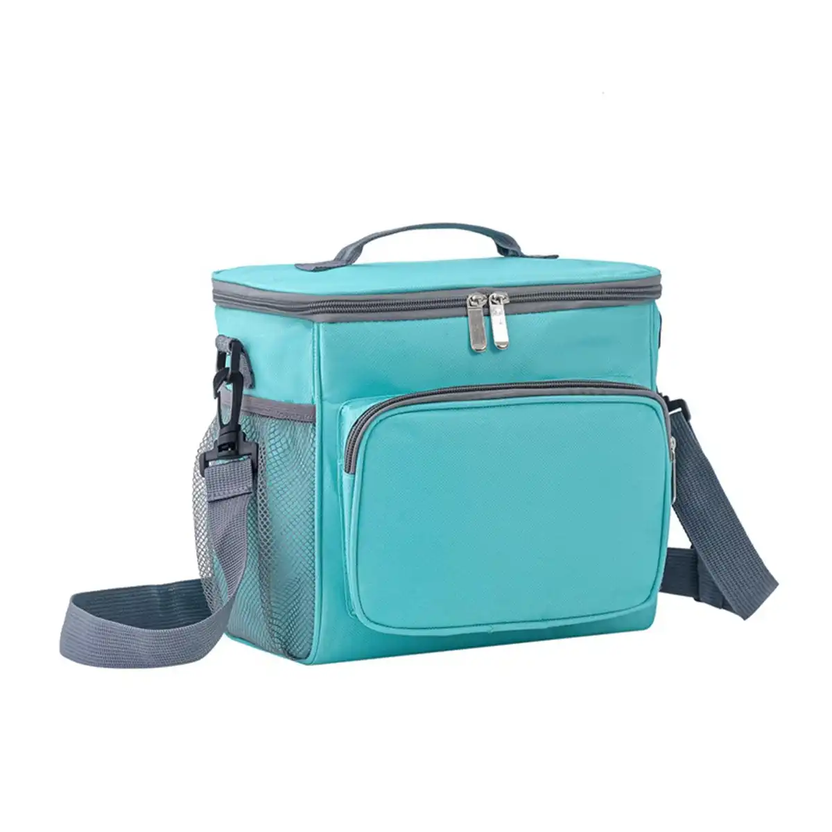 Insulated Lunch Tote Oxford Fabric product close-up