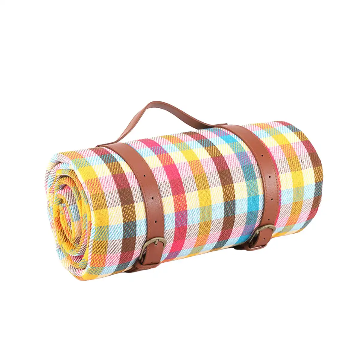 Waterproof Picnic Mat with Straps alternate product angle