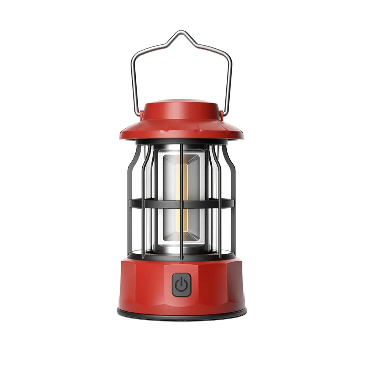 Vintage USB Rechargeable Camping Lantern alternate product angle